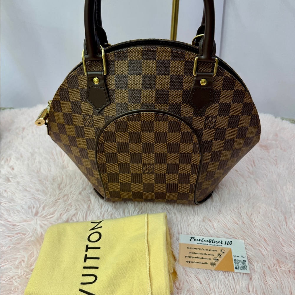 Louis Vuitton  Ellipse Brown Damier Ebene Shoulder Bag